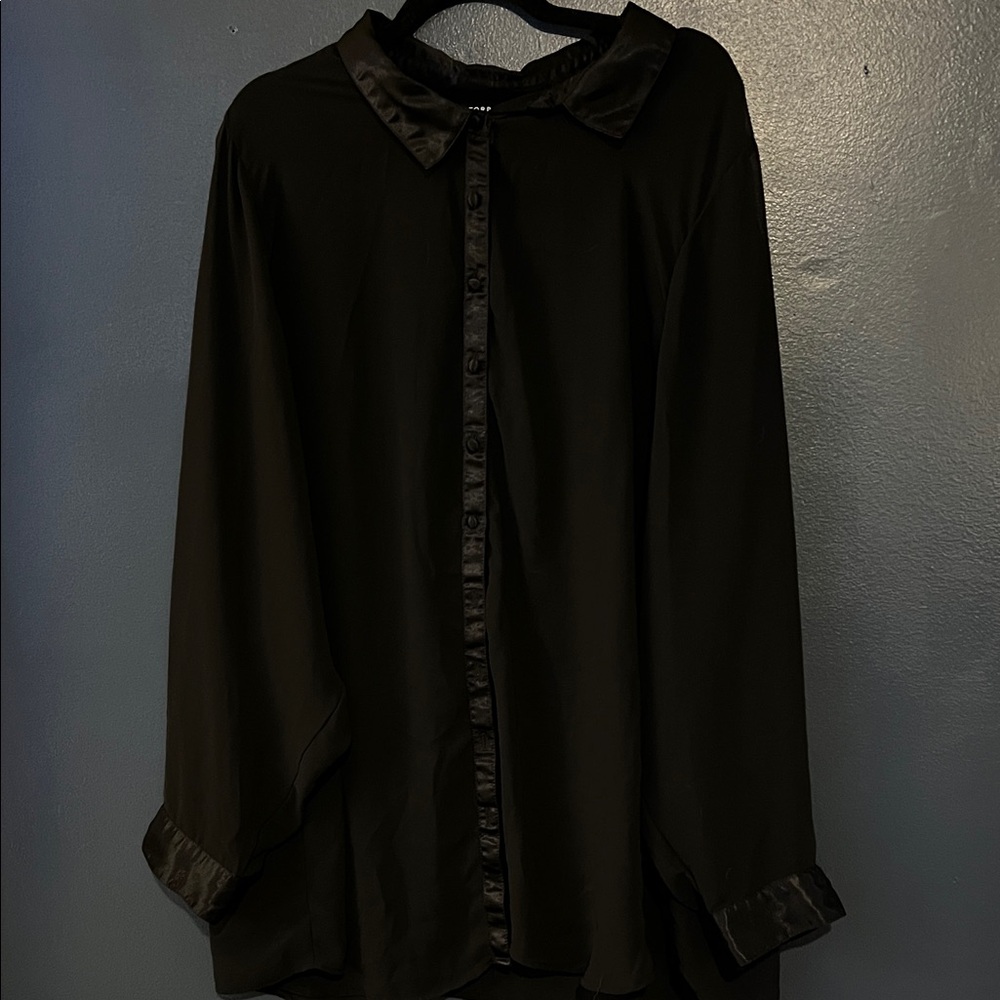 TORRID 4 sheer blouse